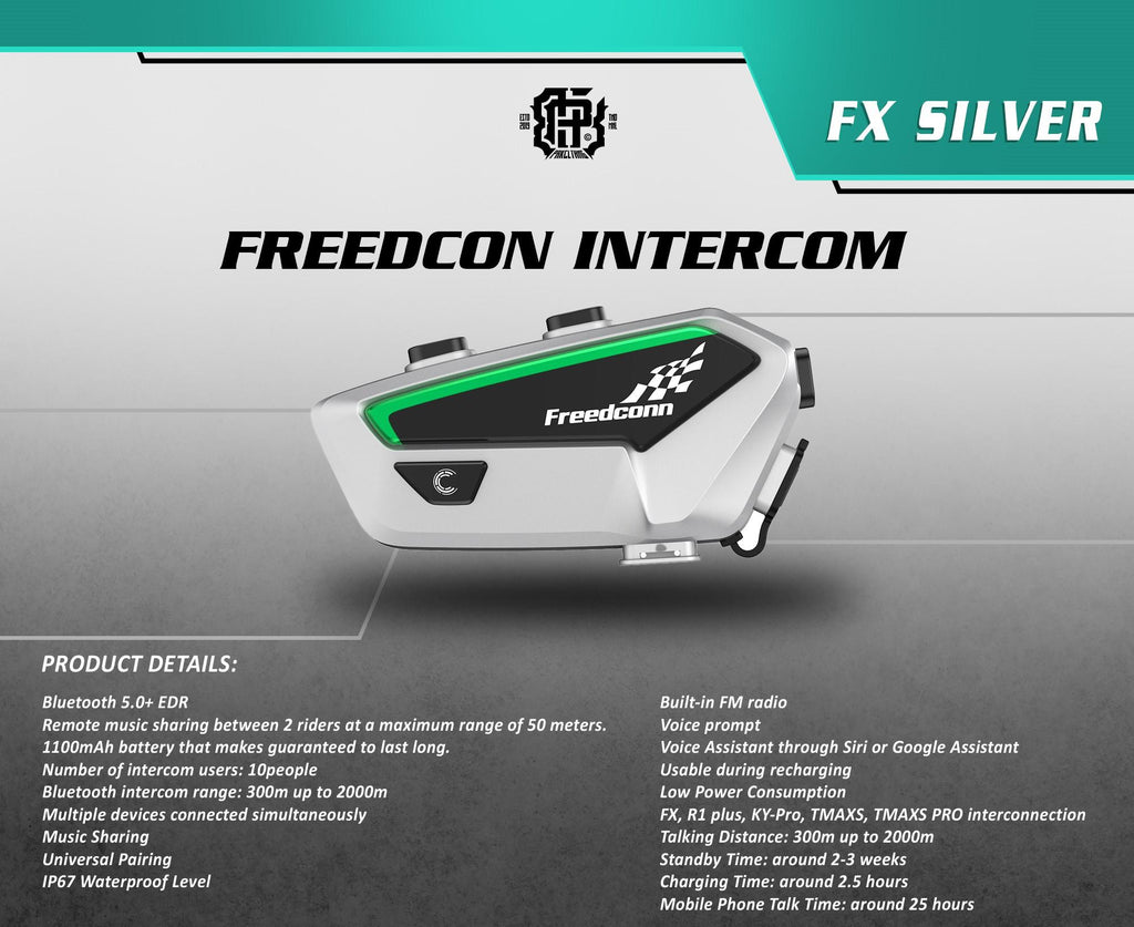 FREEDCONN PHILIPPINES BLUETOOTH MOTORCYCLE INTERCOM HELMET HEADSET