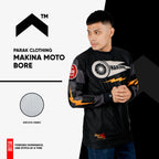 Parak Clothing X Makina Moto Bore Longsleeve Aircool Fabric Limited Edition