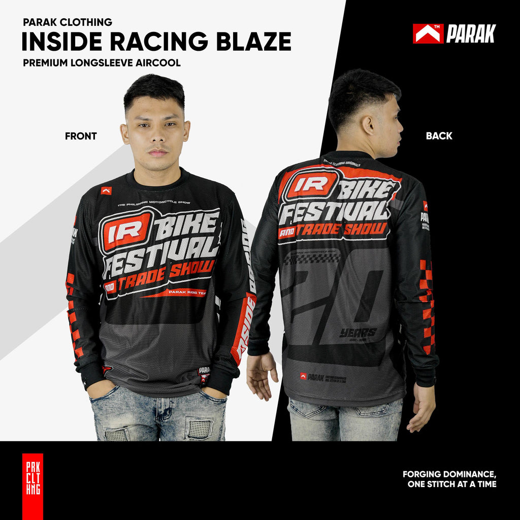 Parak Clothing X Inside Racing Blaze Longsleeve Aircool Fabric Limited Edition