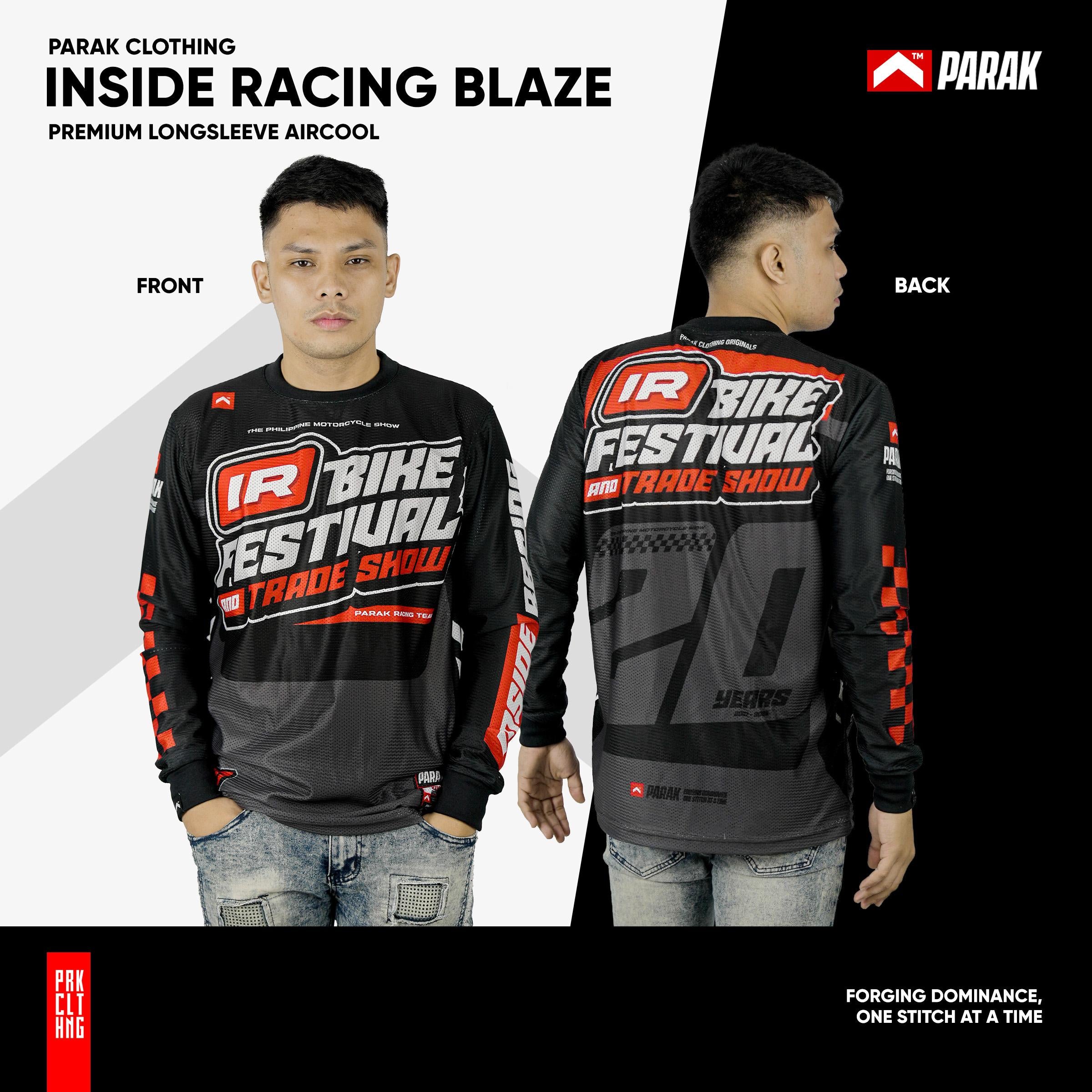 Parak Clothing X Inside Racing Blaze Longsleeve Aircool Fabric Limited Edition