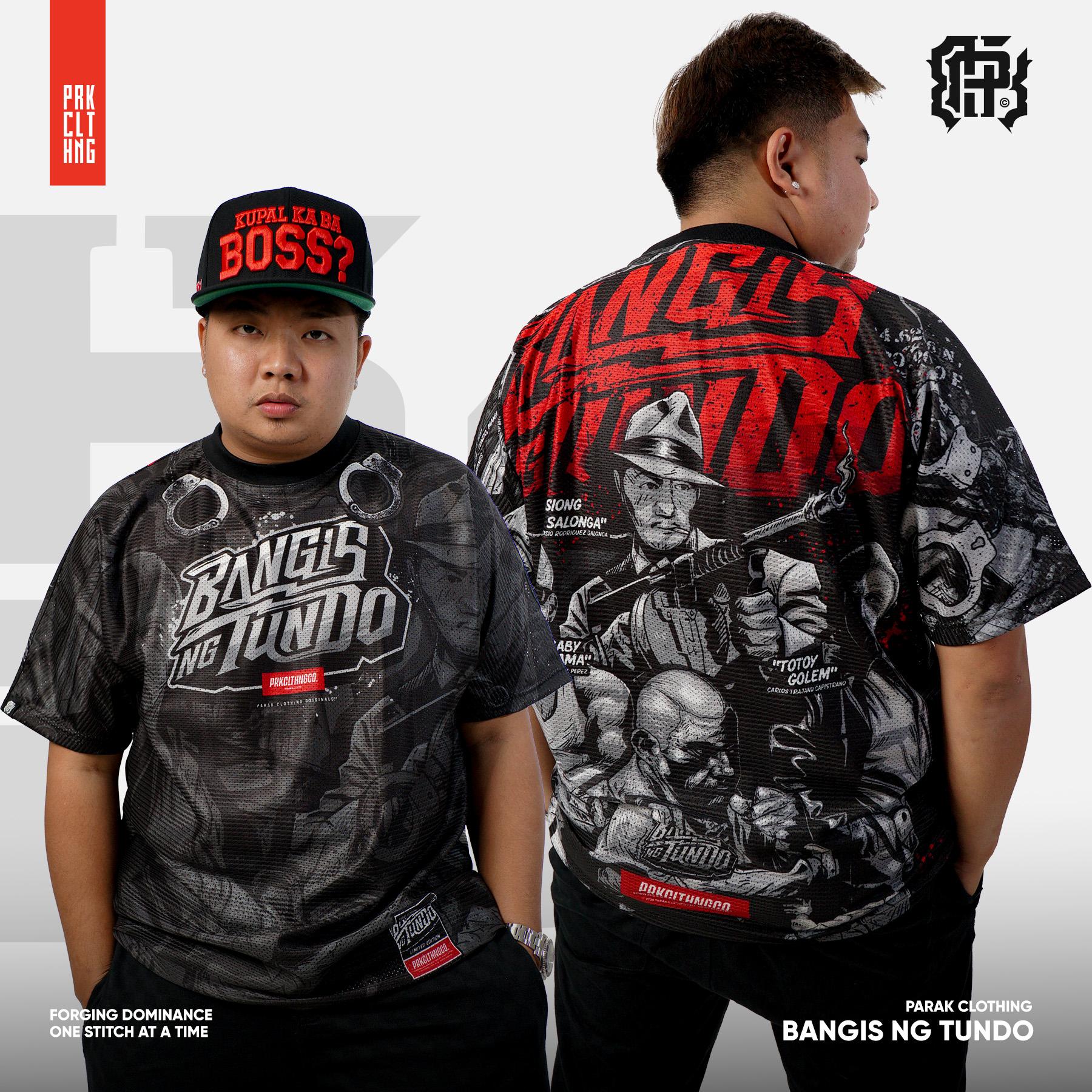 Parak Clothing Bangis ng Tundo Aircool Fabric Limited Edition Oversize T-Shirt
