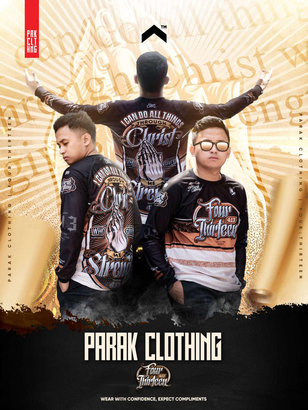 Parak Clothing Four Thirteen Raglan Edition Aircool Riding Jersey