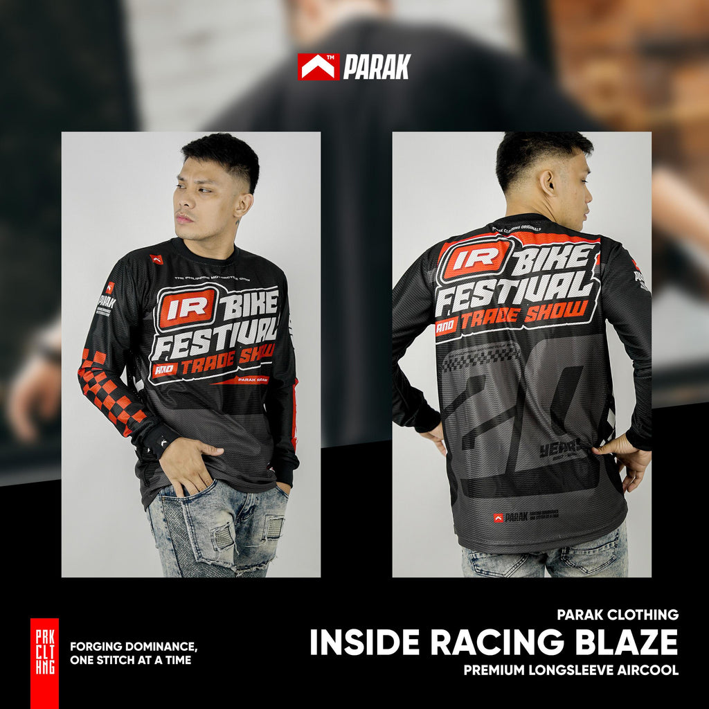Parak Clothing X Inside Racing Blaze Longsleeve Aircool Fabric Limited Edition
