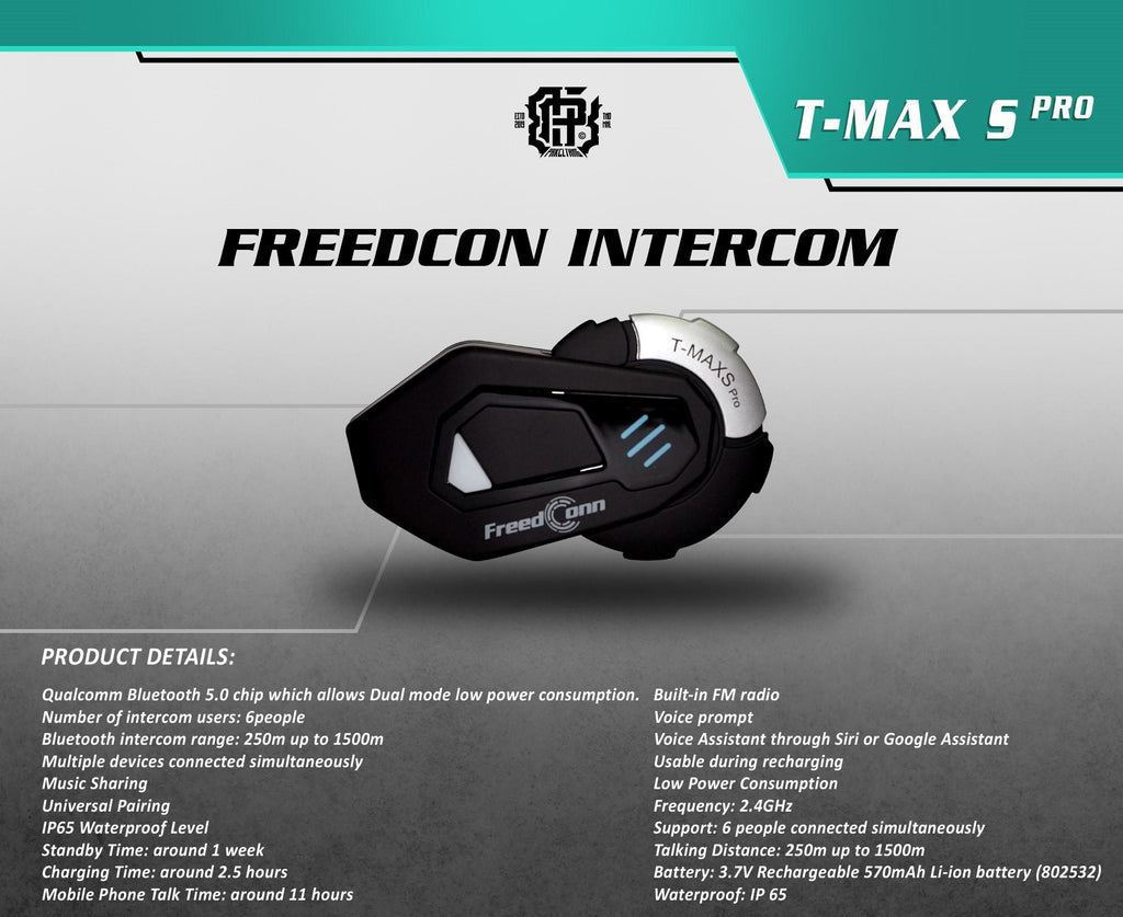 FREEDCONN PHILIPPINES BLUETOOTH MOTORCYCLE INTERCOM HELMET HEADSET