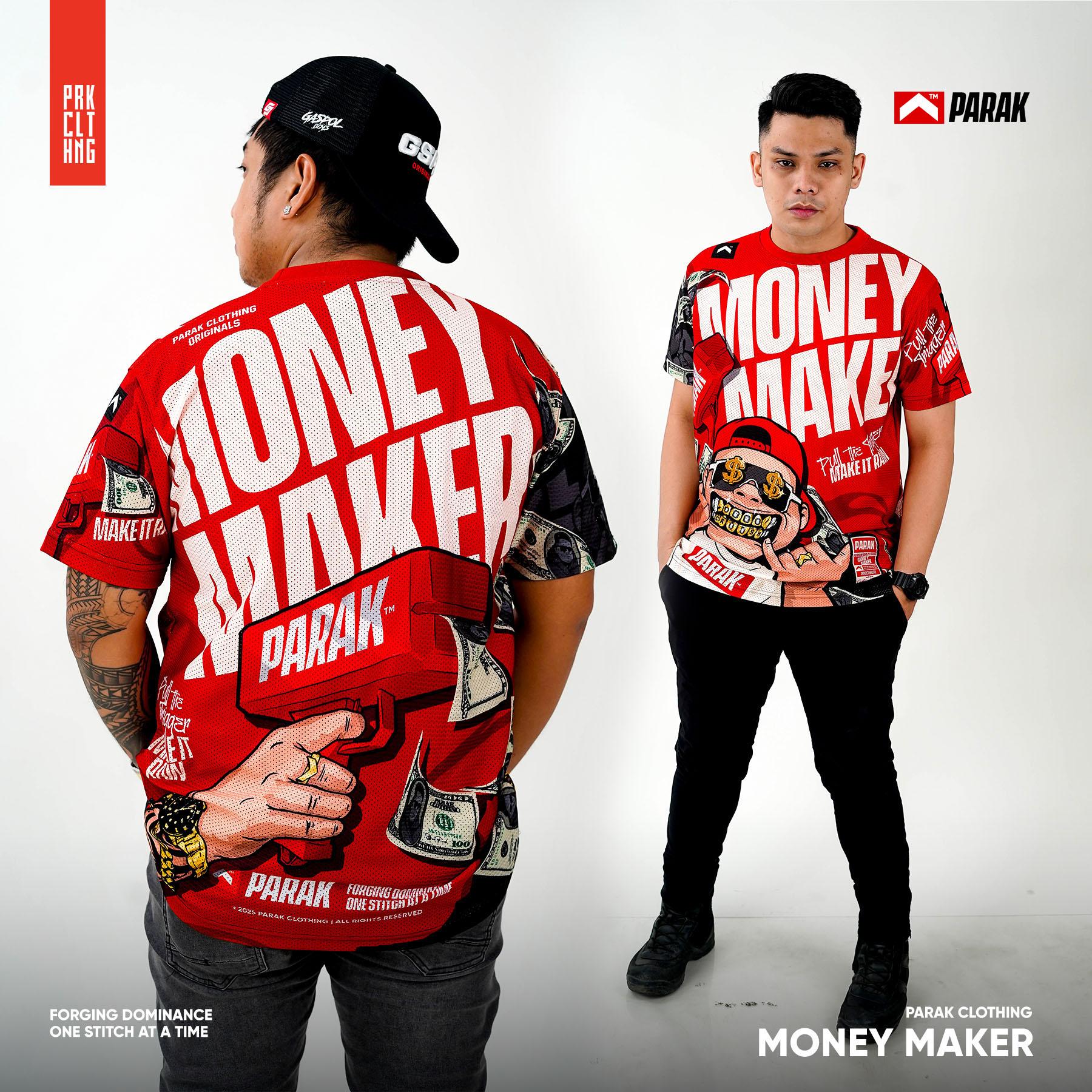 Parak Clothing Money Maker Aircool Fabric T-shirt
