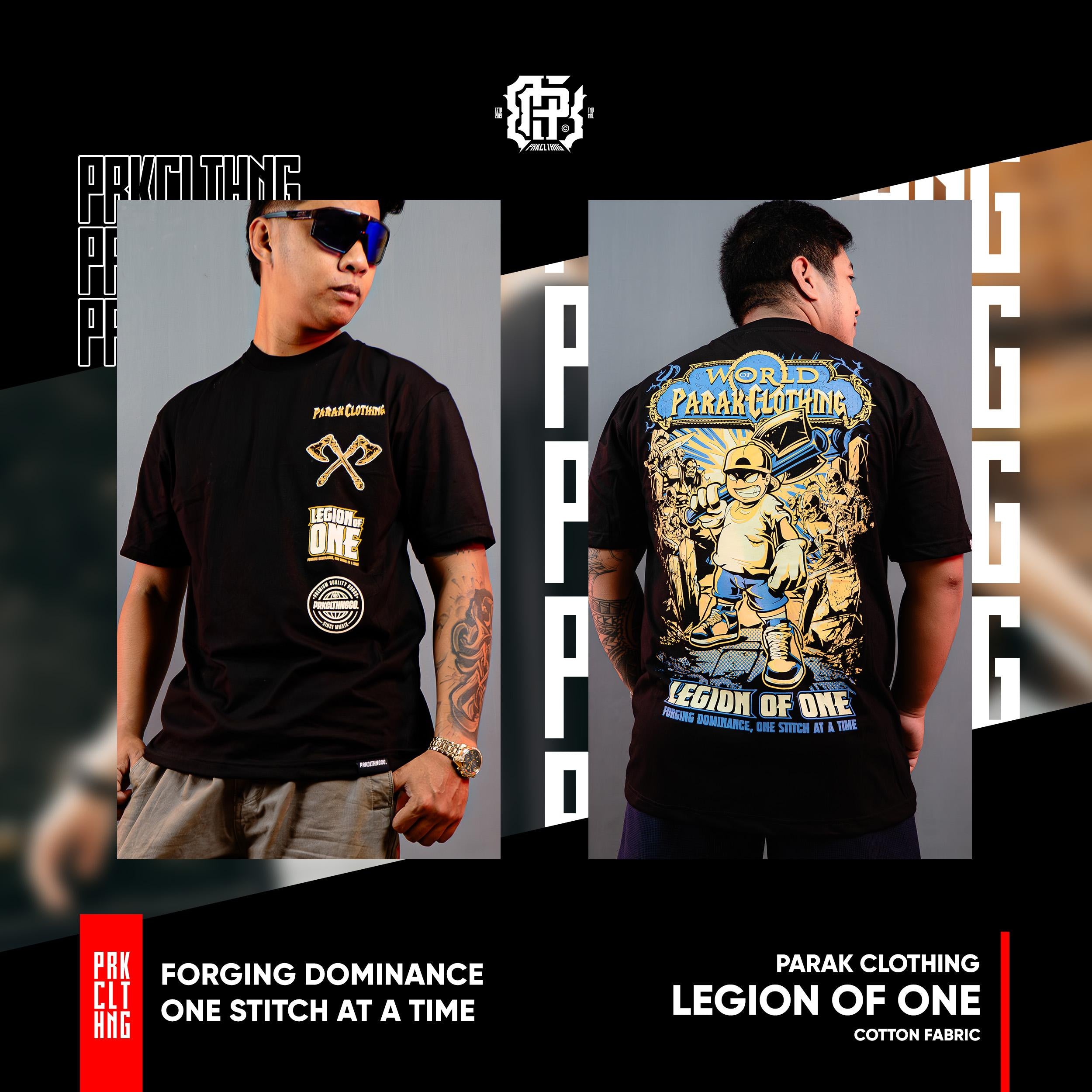 Parak Clothing Legion of One Silkscreen Cotton T-Shirt