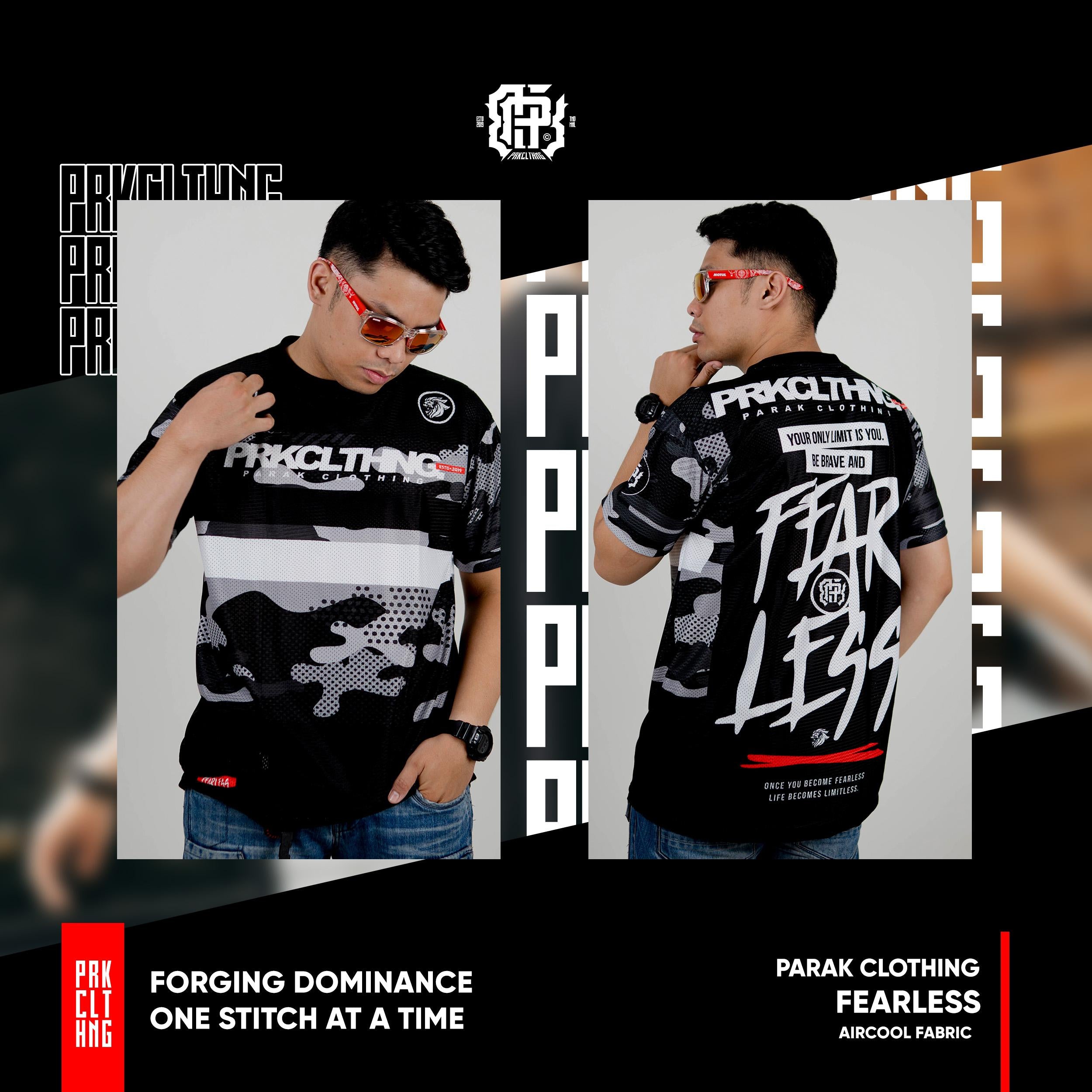 Parak Clothing Fearless Aircool Fabric T-shirt