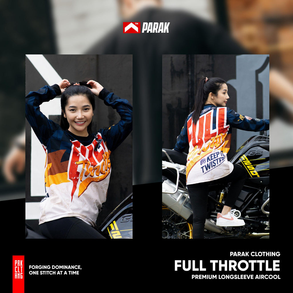 Parak Clothing Full Throttle Aircool Riding Jersey