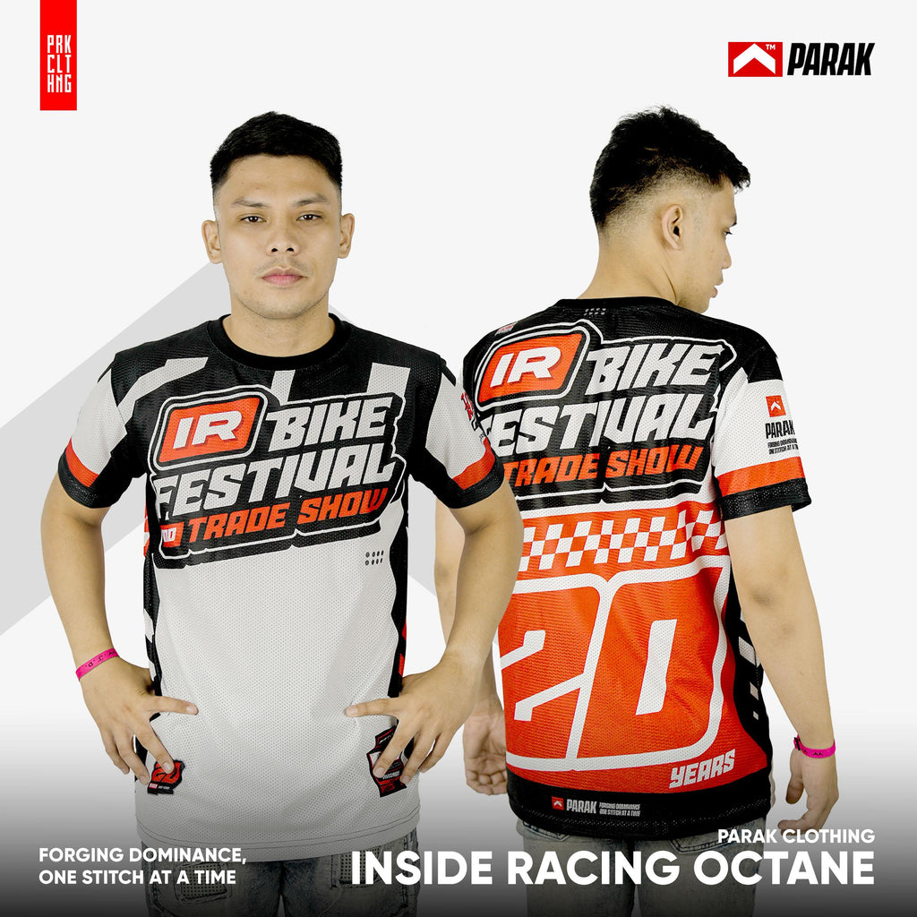 Parak Clothing X Inside Racing Octane T-shirt Aircool Fabric Limited Edition