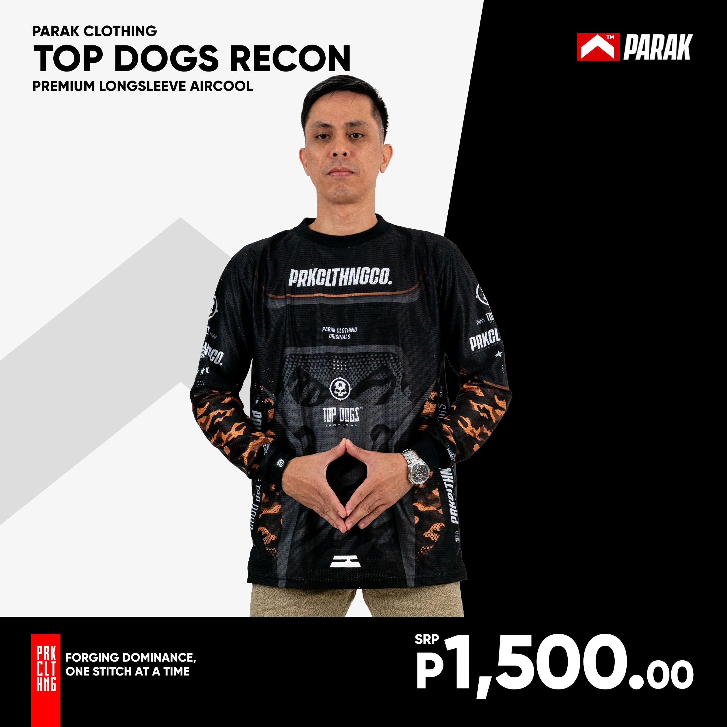 Parak Clothing Top Dogs Recon Aircool Riding Jersey