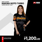 Parak Clothing X Makina Moto Turbo T-shirt Aircool Fabric Limited Edition