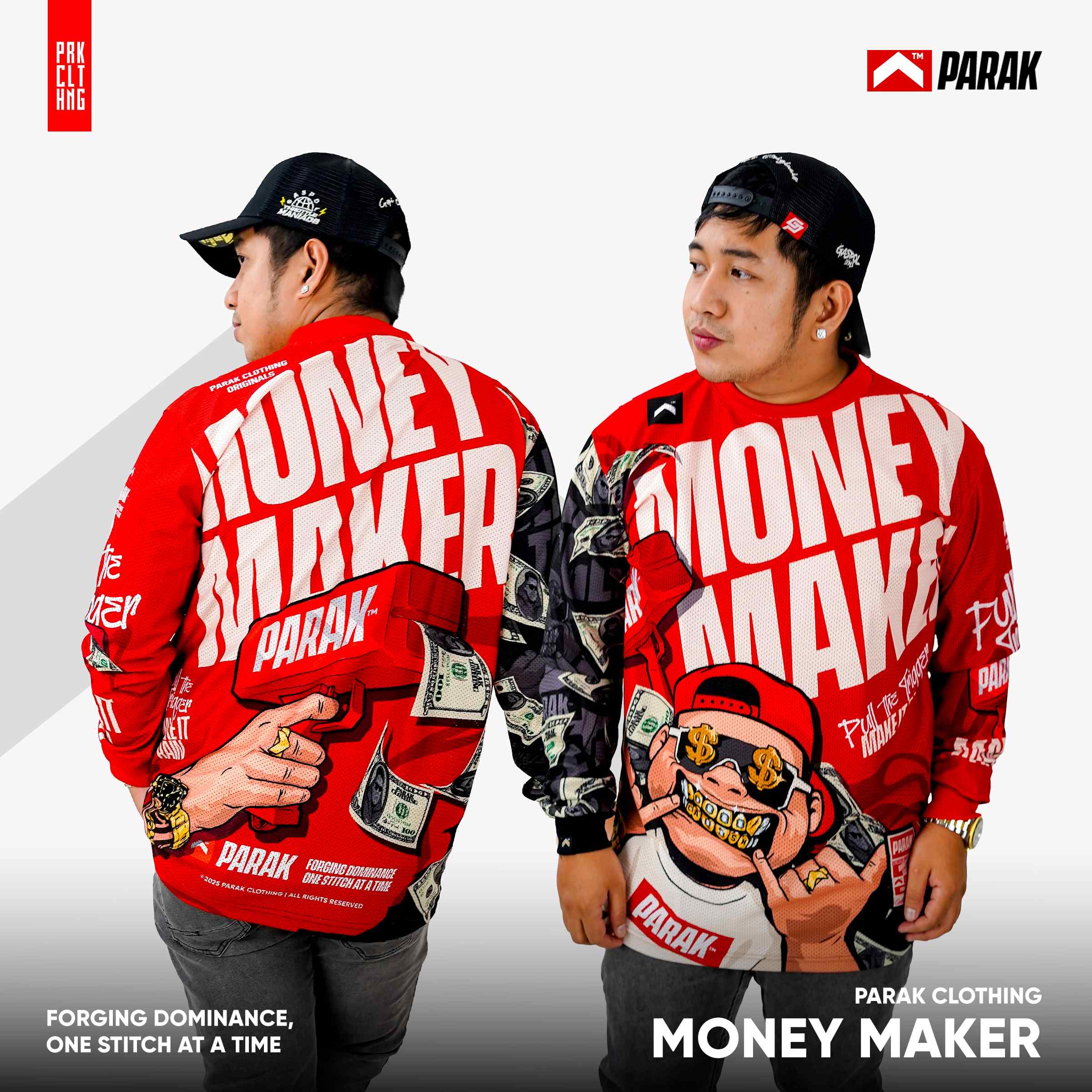 Parak Clothing Money Maker Aircool Riding Jersey