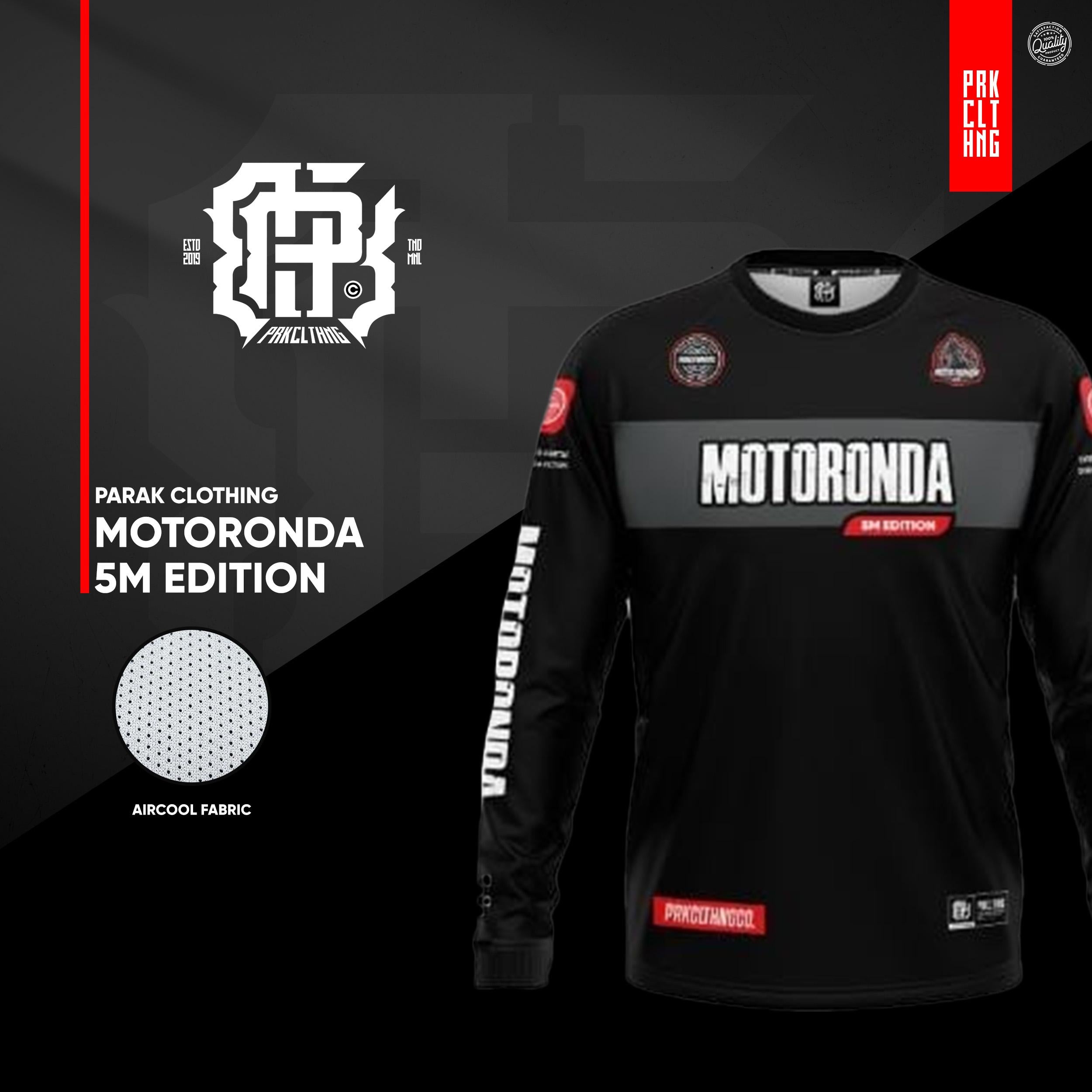 Parak Clothing X Motoronda 5M EDITION Aircool Riding Jersey