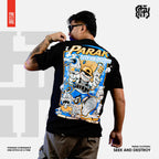 Parak Clothing Seek and Destroy Silkscreen Cotton T-Shirt