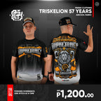 Triskelion 57 Years Frat Shirt Parak x Lods Moto - Aircool Lightweight Breathable Moisture-wicking Machine Washable