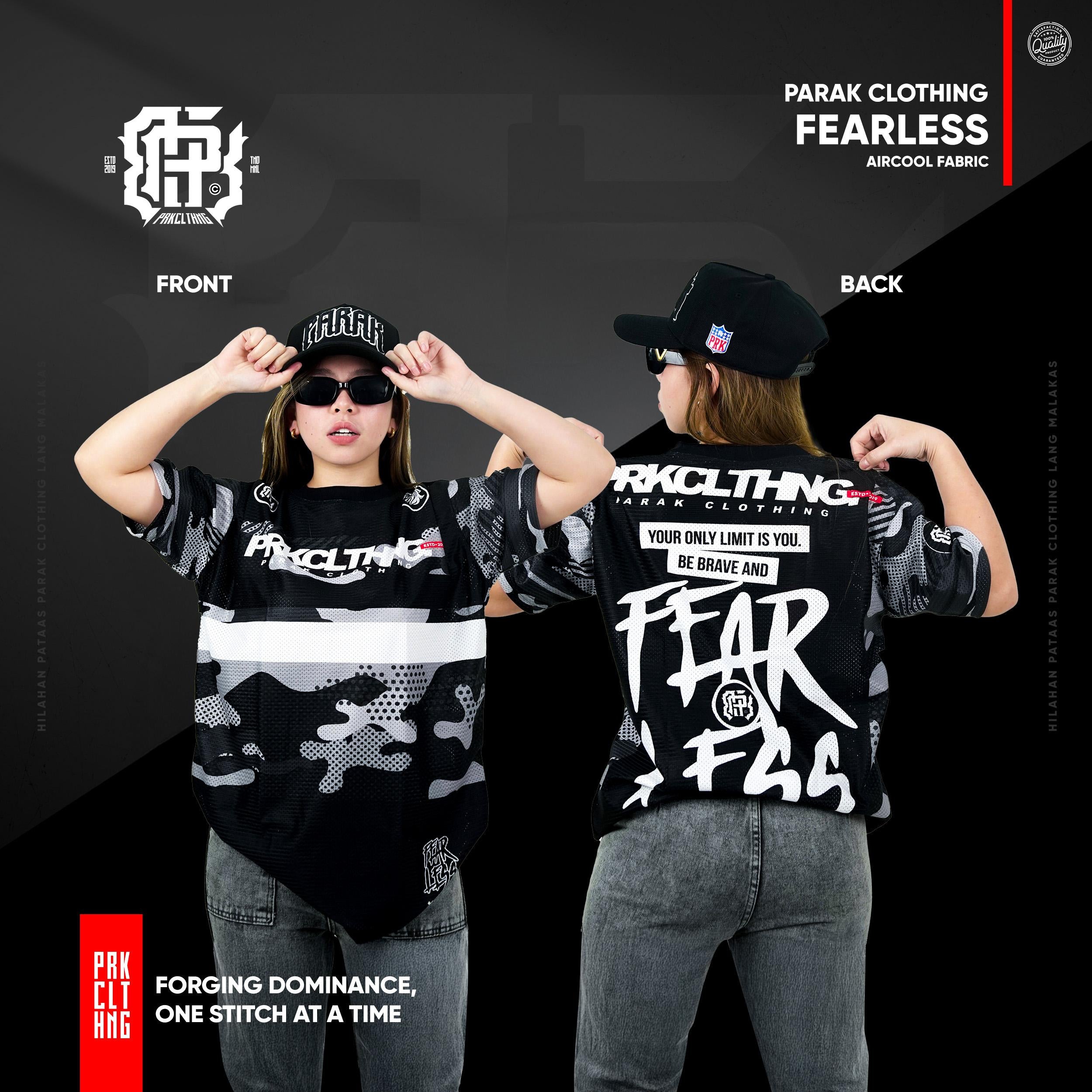 Parak Clothing Fearless Aircool Fabric T-shirt