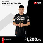 Parak Clothing X Makina Moto Rev T-shirt Aircool Fabric Limited Edition