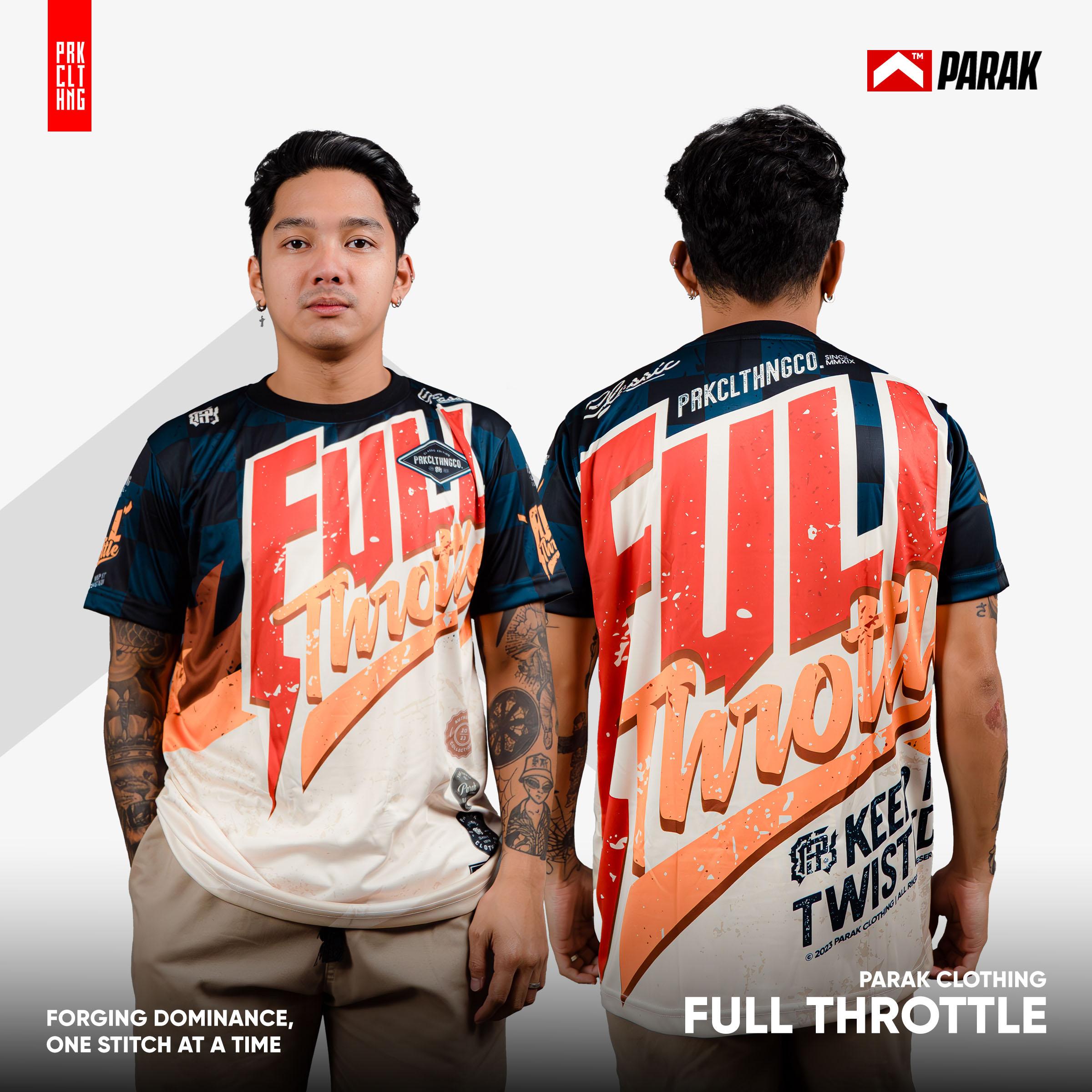 Parak Clothing Full Throttle Polydex Fabric T-Shirt