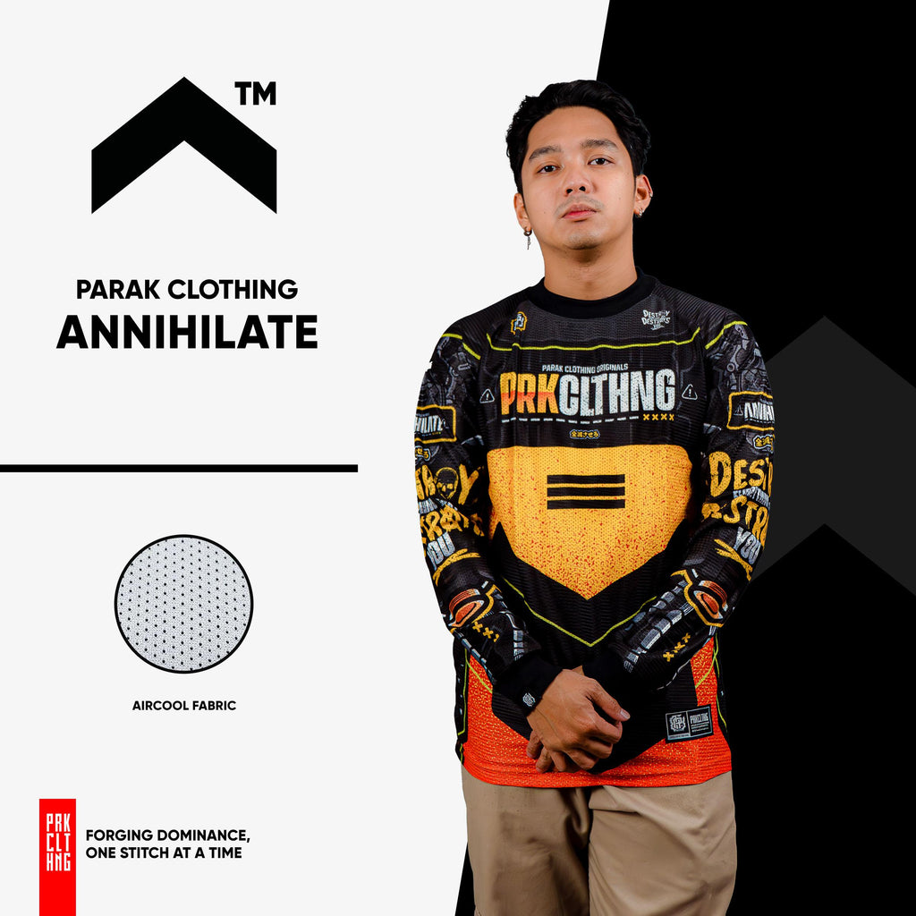 Parak Clothing Annihilate Raglan Edition Aircool Riding Jersey
