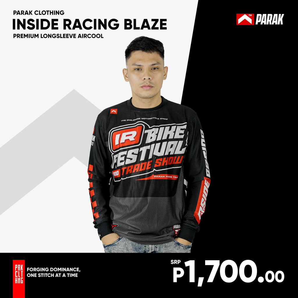 Parak Clothing X Inside Racing Blaze Longsleeve Aircool Fabric Limited Edition