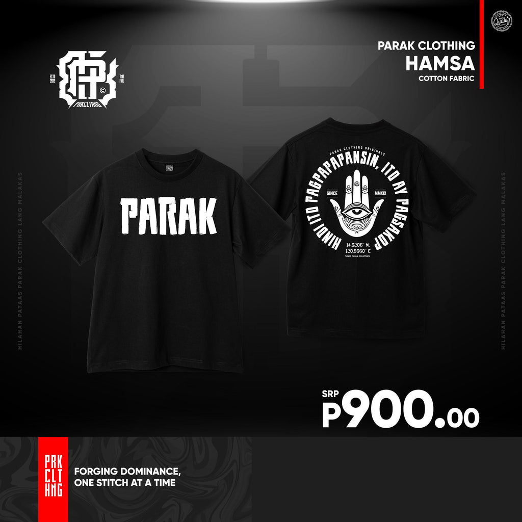 Parak Clothing Hamsa Hand Silkscreen Cotton T-Shirt