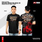 Parak Clothing Seven Eras Black V1 Premium Aircool Fabric T-shirt