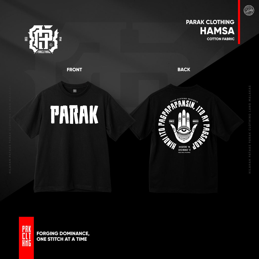 Parak Clothing Hamsa Hand Silkscreen Cotton T-Shirt