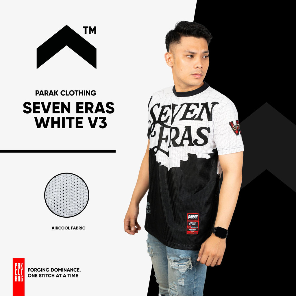 Parak Clothing Seven Eras White V3 Premium Aircool Fabric