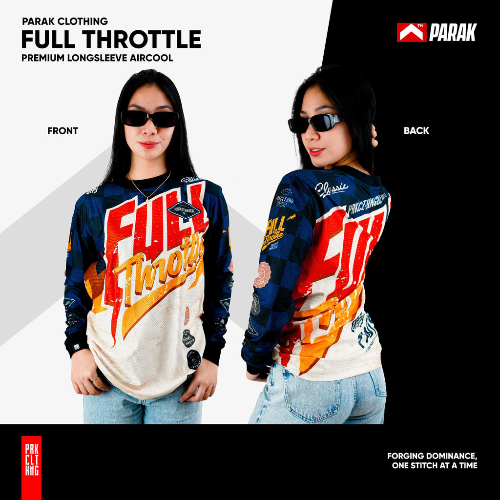 Parak Clothing Full Throttle Aircool Riding Jersey