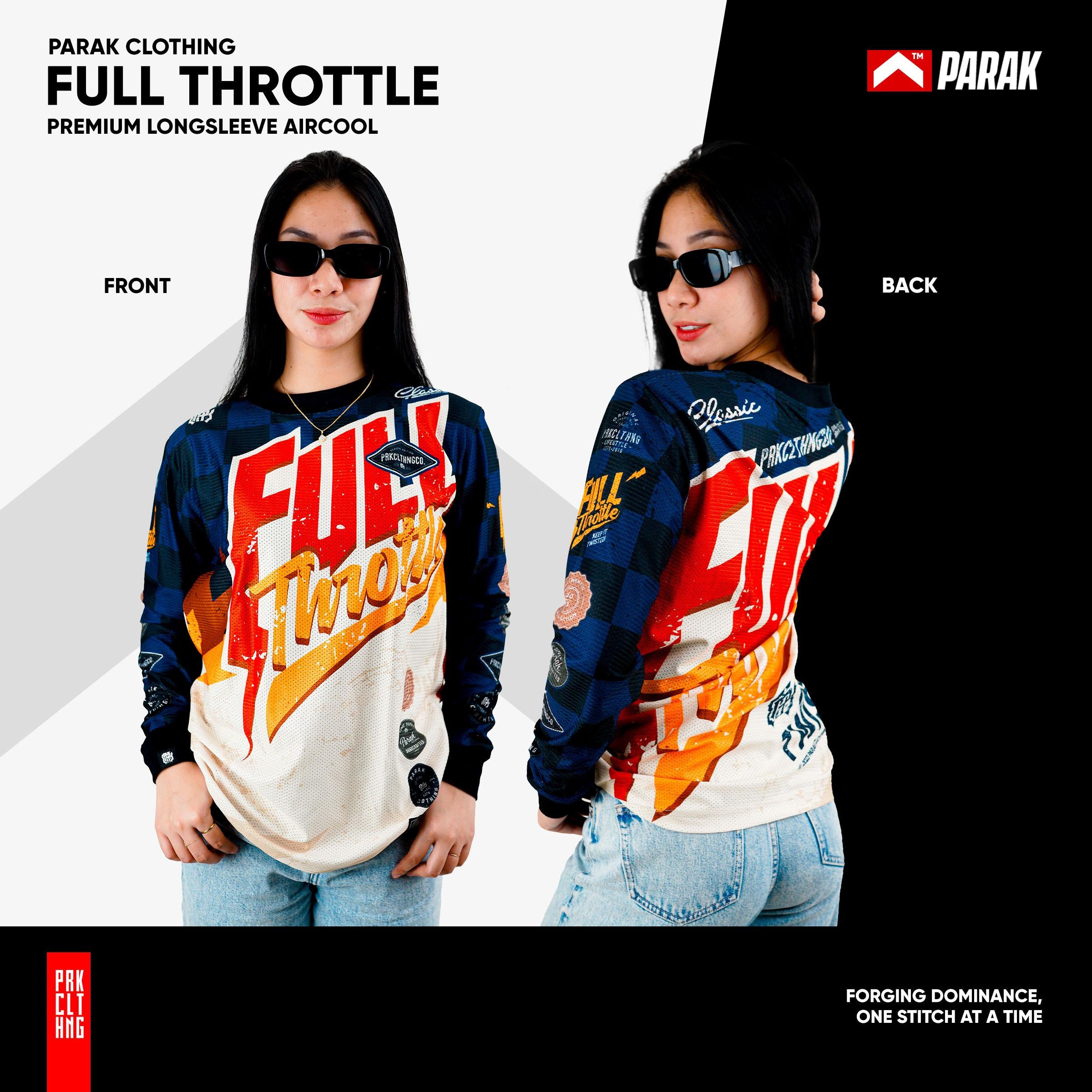 Parak Clothing Full Throttle Aircool Riding Jersey