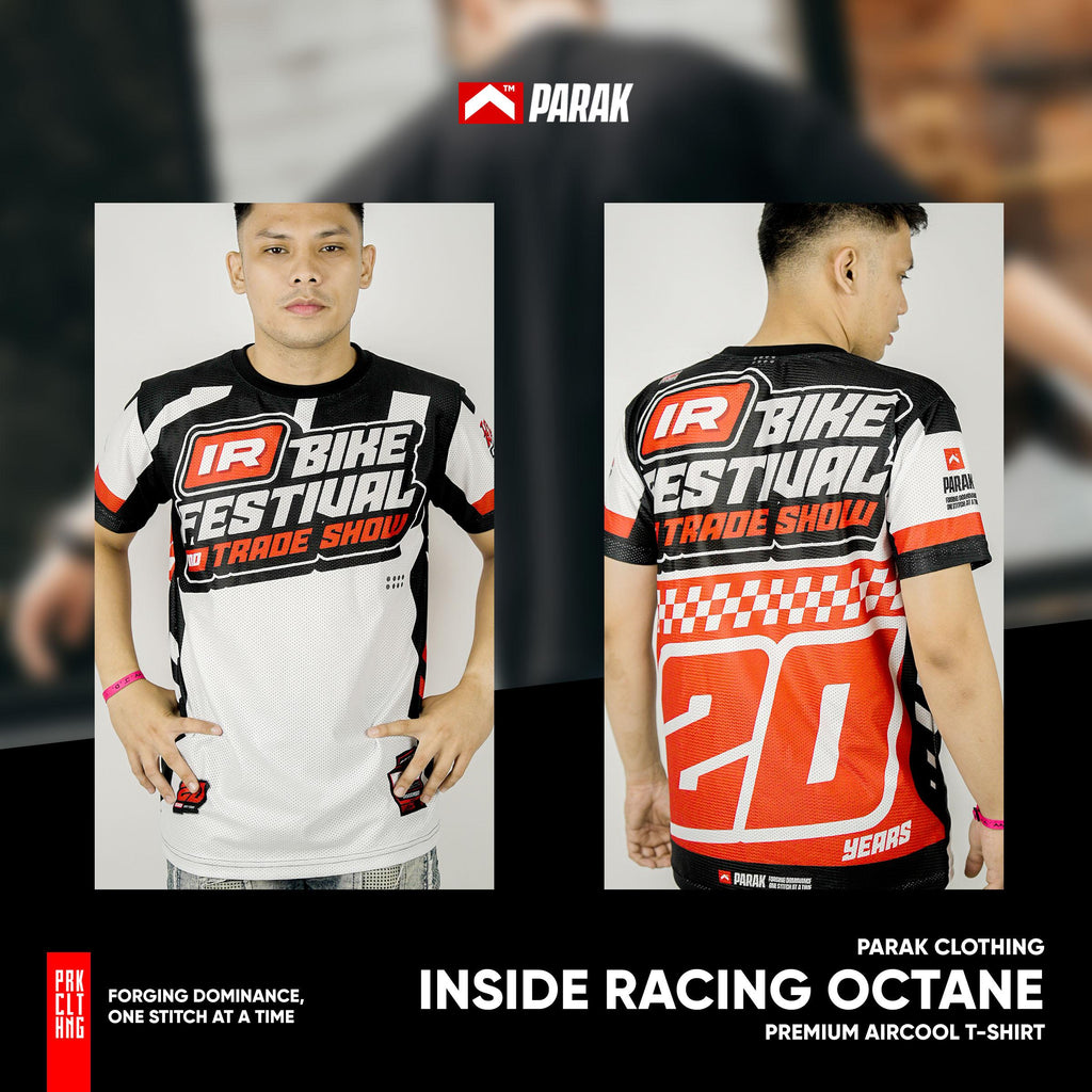 Parak Clothing X Inside Racing Octane T-shirt Aircool Fabric Limited Edition