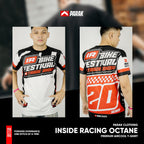 Parak Clothing X Inside Racing Octane T-shirt Aircool Fabric Limited Edition