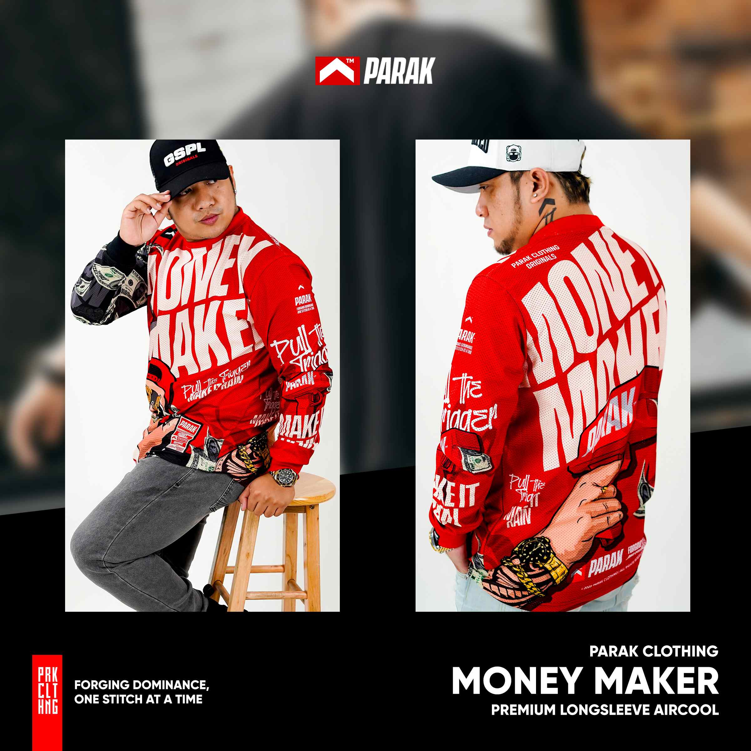 Parak Clothing Money Maker Aircool Riding Jersey