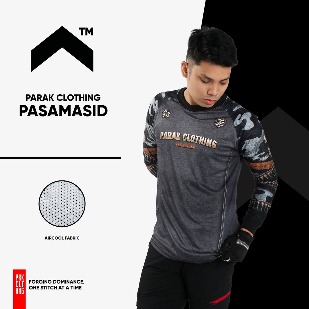 Parak Clothing Pasa Masid Raglan Edition Hybrid Polydex and Aircool Riding Jersey