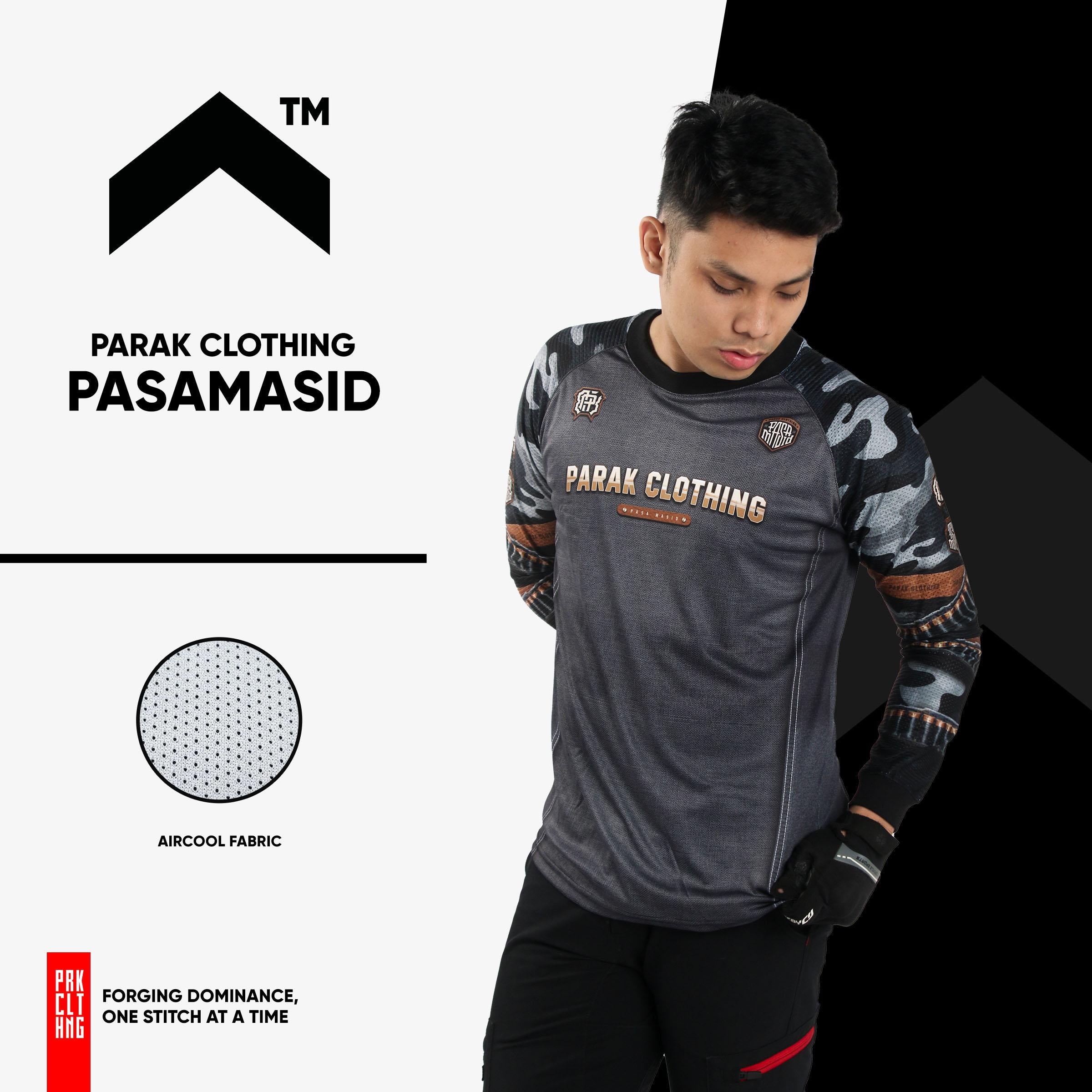 Parak Clothing Pasa Masid Raglan Edition Hybrid Polydex and Aircool Riding Jersey