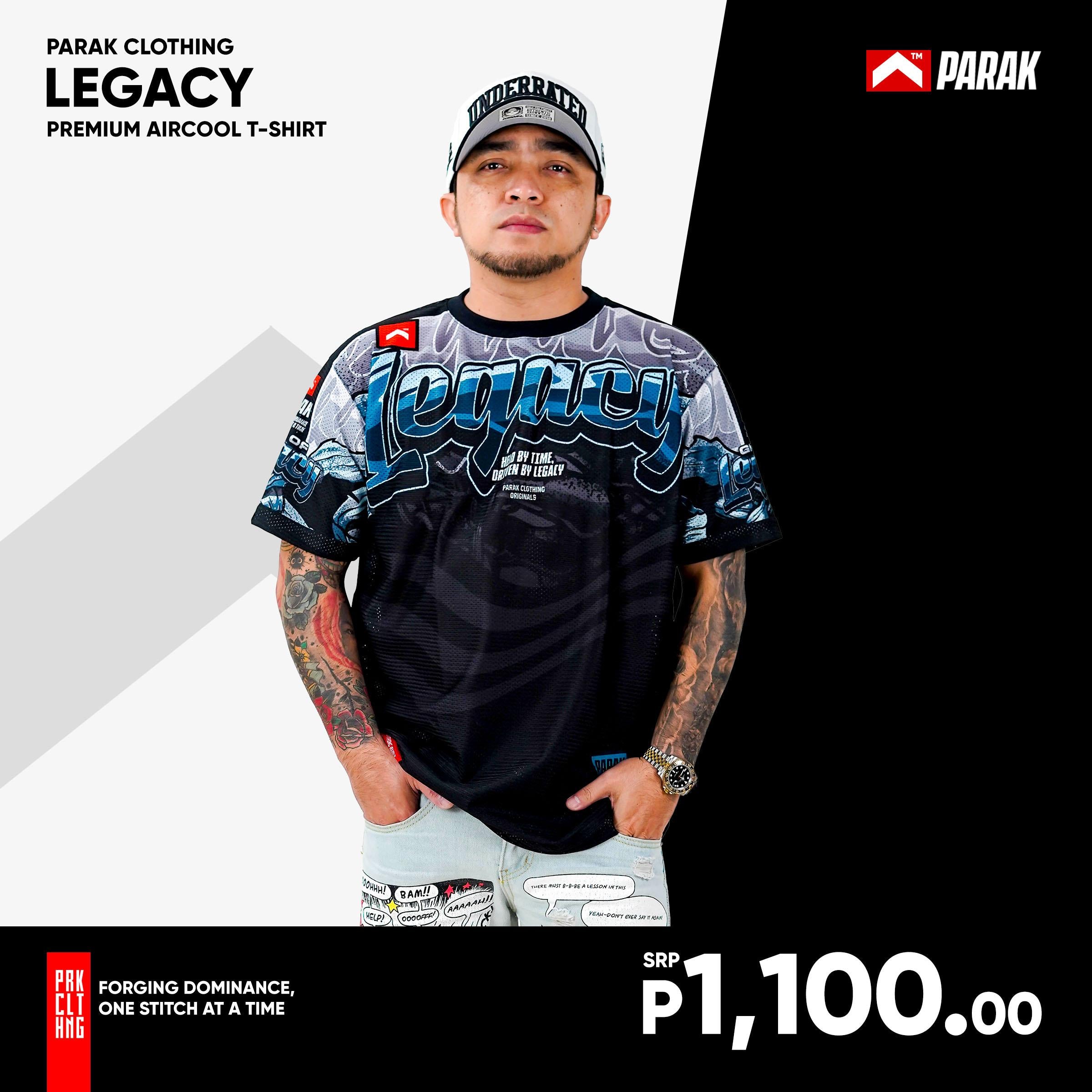 Parak Clothing Legacy Aircool Fabric T-shirt