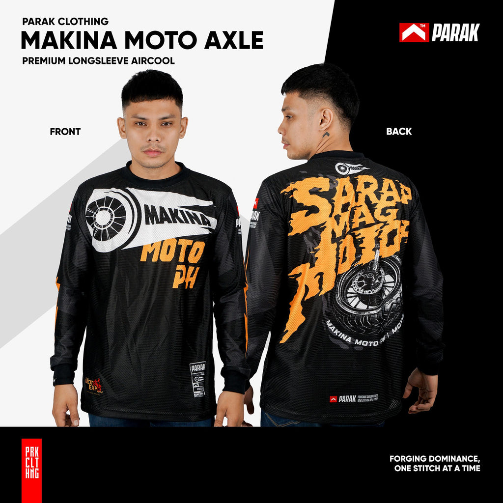 Parak Clothing X Makina Moto Axle Longsleeve Aircool Fabric Limited Edition