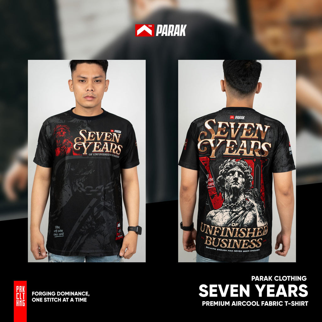 Parak Clothing Seven Years Premium Aircool Fabric T-shirt