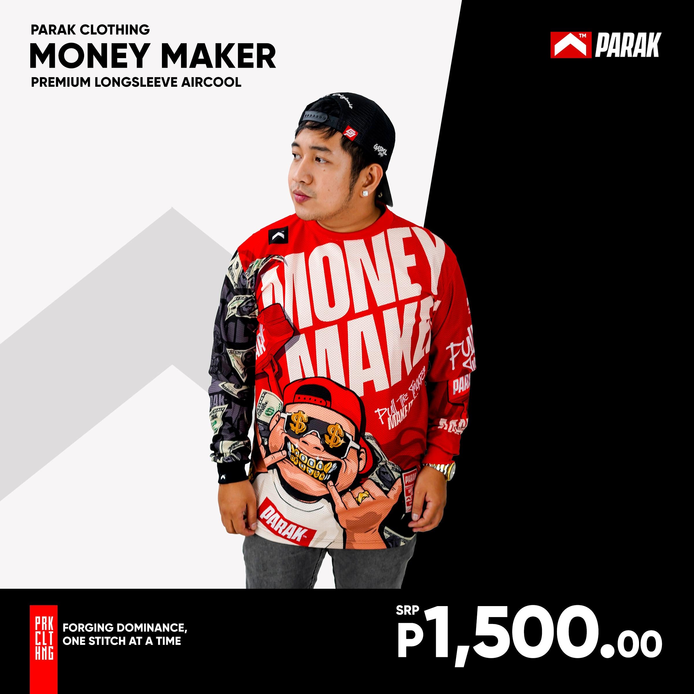 Parak Clothing Money Maker Aircool Riding Jersey