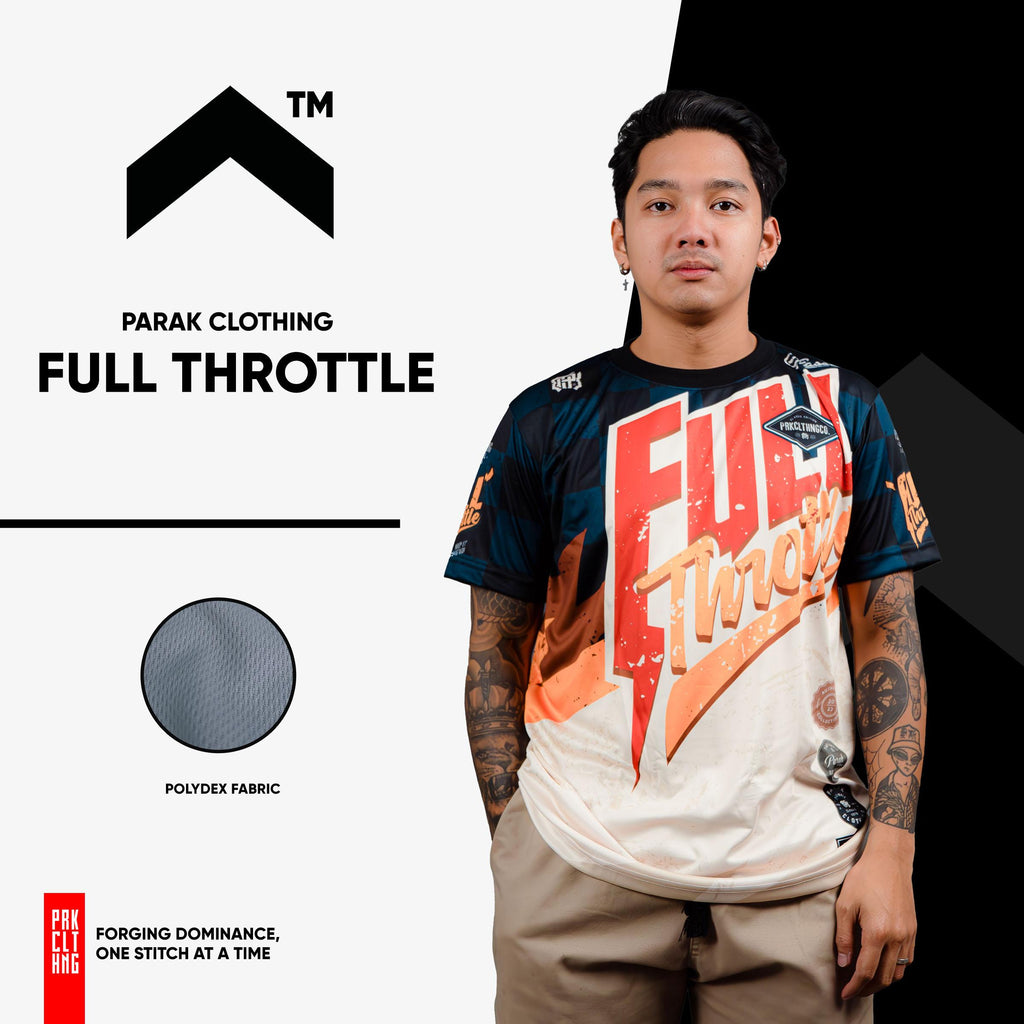 Parak Clothing Full Throttle Polydex Fabric T-Shirt
