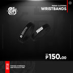 Parak Clothing Silicone Wristband - Simple Minimalistic Accessory for Parak Clothing Collection - Black Silicone Material