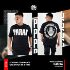Parak Clothing Hamsa Hand Silkscreen Cotton T-Shirt