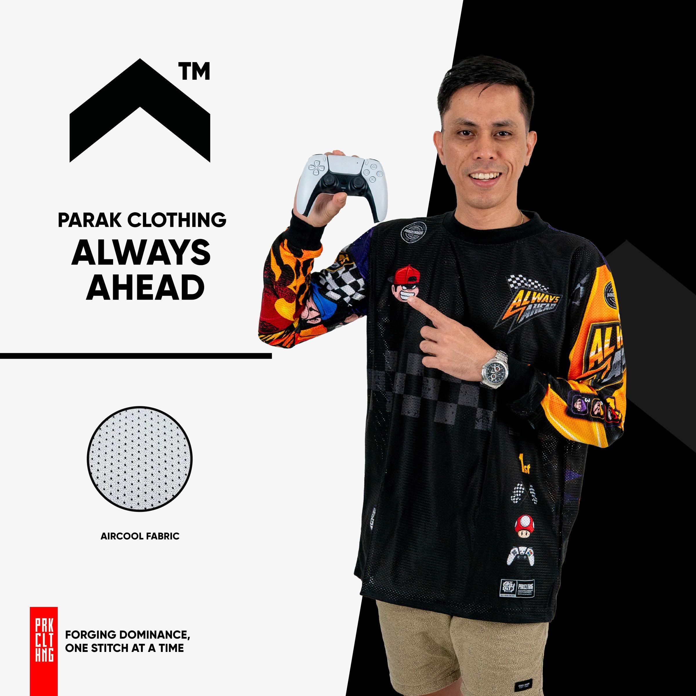 Parak Clothing Always Ahead Aircool Riding Jersey