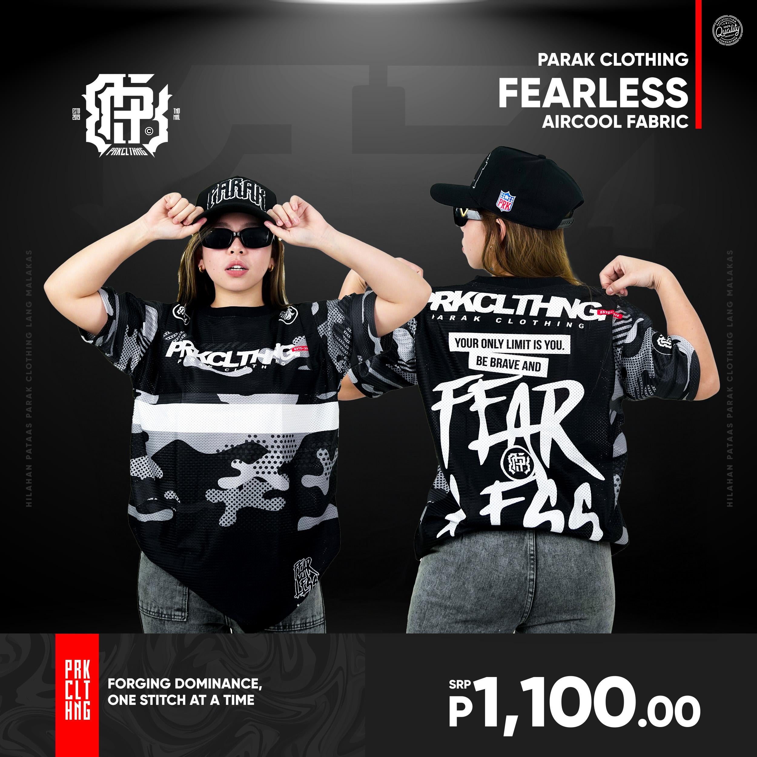 Parak Clothing Fearless Aircool Fabric T-shirt