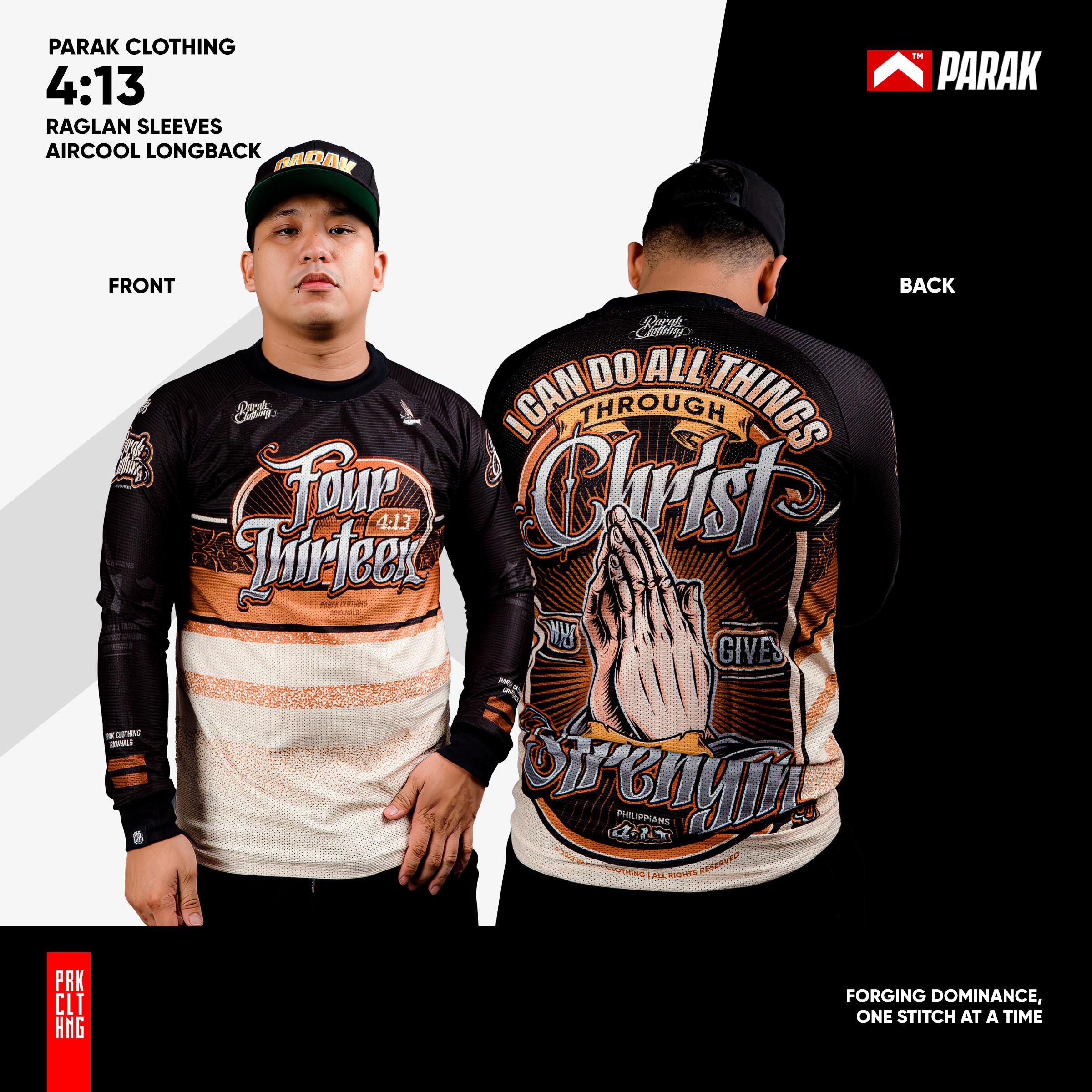 Parak Clothing Four Thirteen Raglan Edition Aircool Riding Jersey