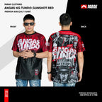 Parak Clothing Angas ng Tundo Gunshot Red Aircool Fabric Limited Edition T-Shirt