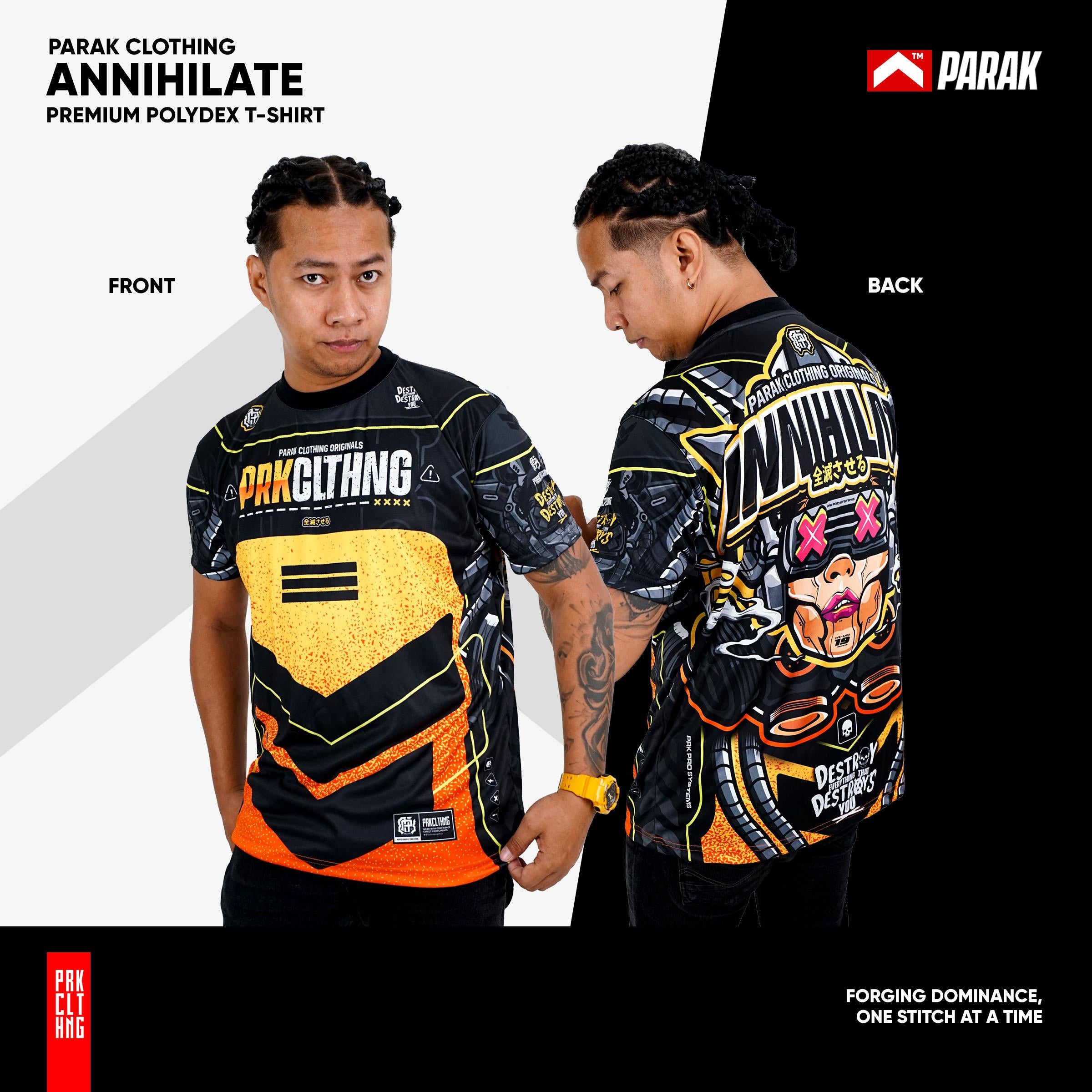 Parak Clothing Annihilate Polydex Fabric T-Shirt