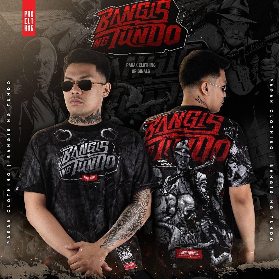 Parak Clothing Bangis ng Tundo Aircool Fabric Limited Edition Oversize T-Shirt