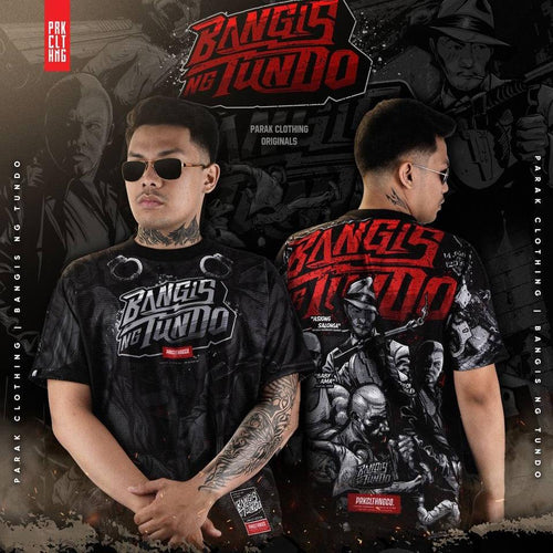 Parak Clothing Bangis ng Tundo Aircool Fabric Limited Edition Oversize T-Shirt