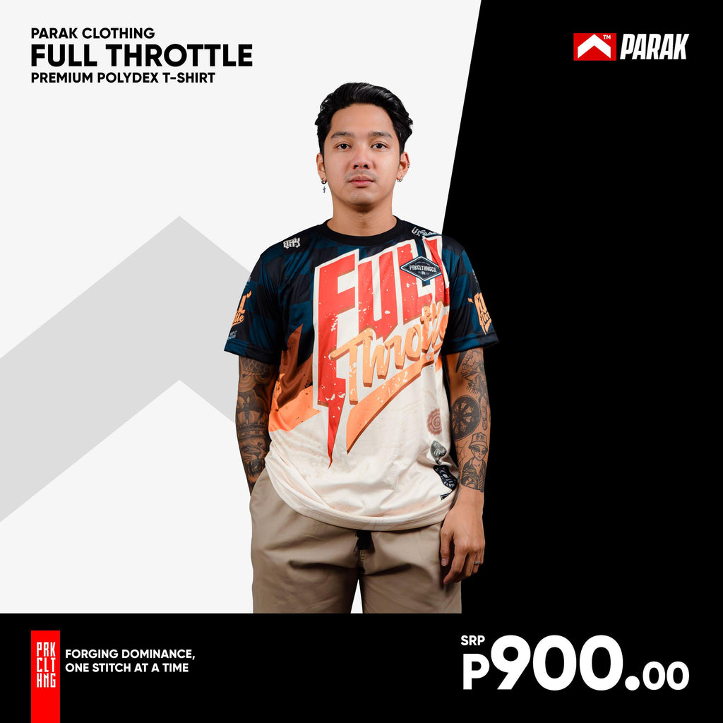 Parak Clothing Full Throttle Polydex Fabric T-Shirt